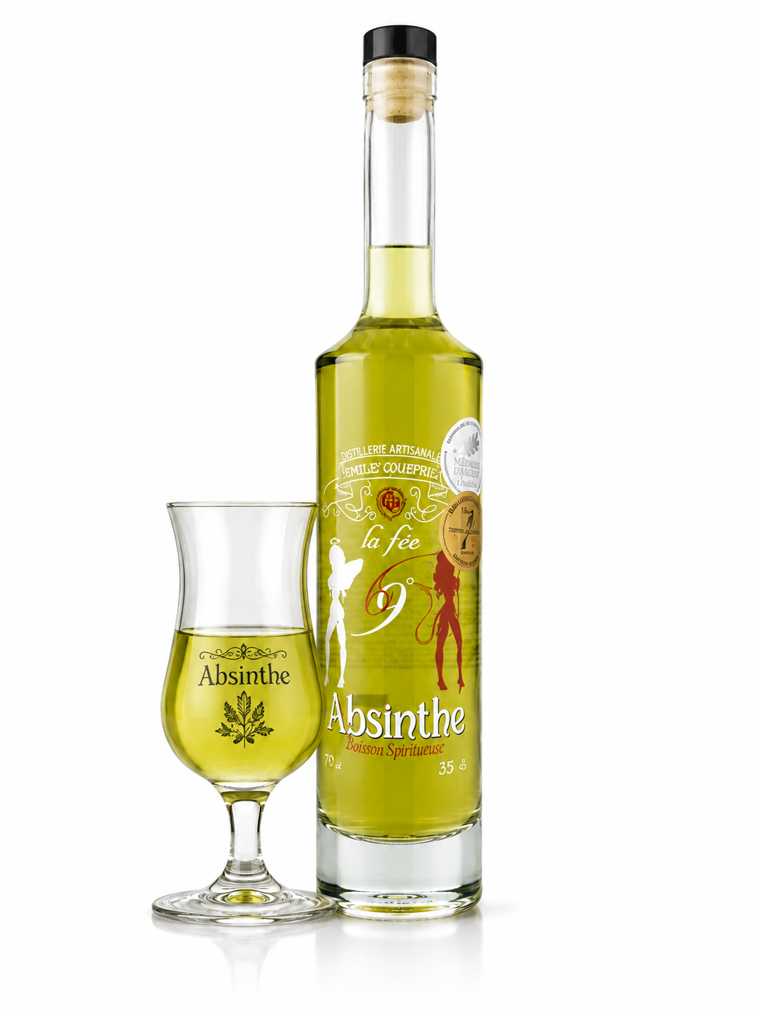 ABSINTHE PONTARLIER LA FEE 69% 35CL